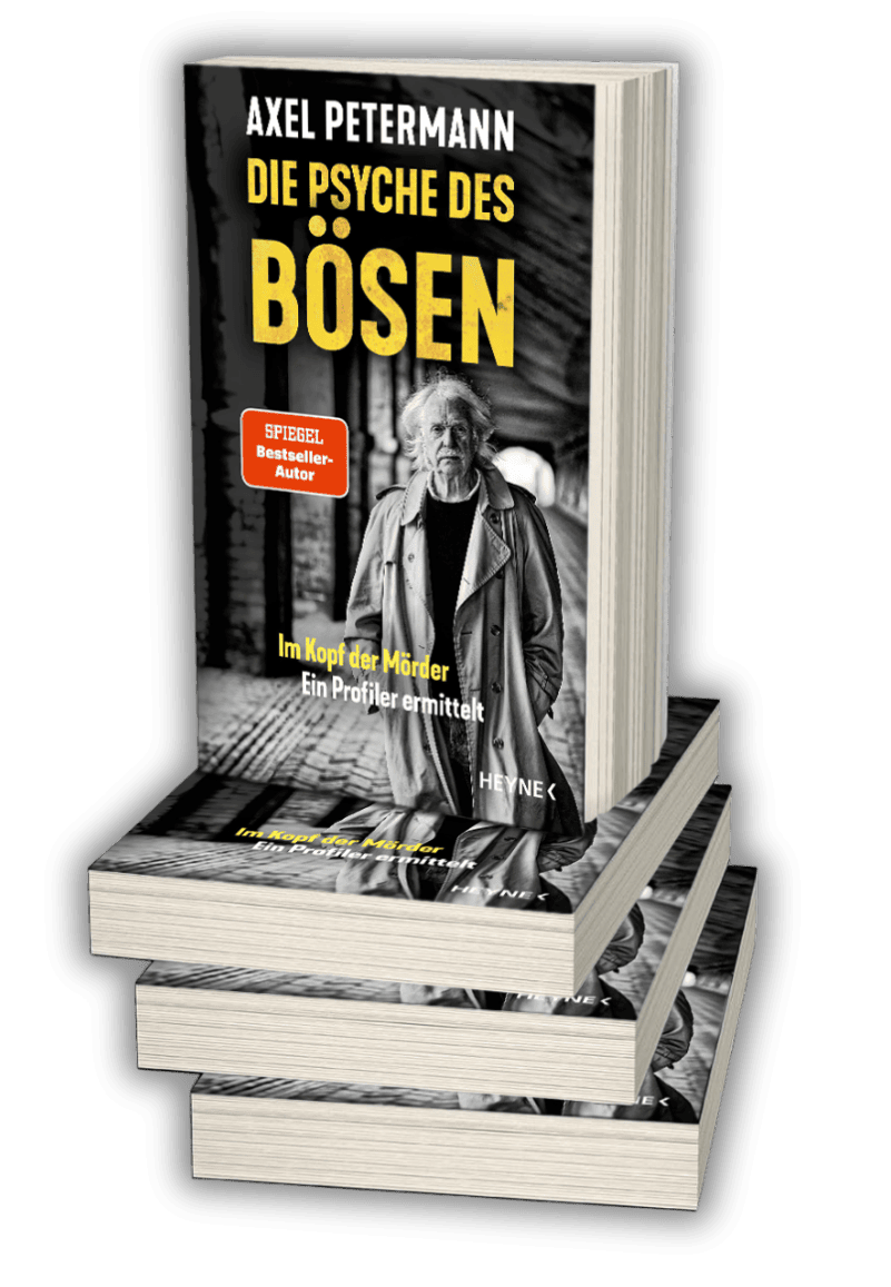 Buchcover Die Psyche des Bösen von Axel Petermann