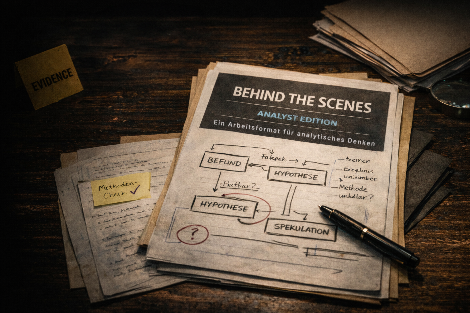 Vorschau: Behind the Scenes – Analyst Edition als Dokument