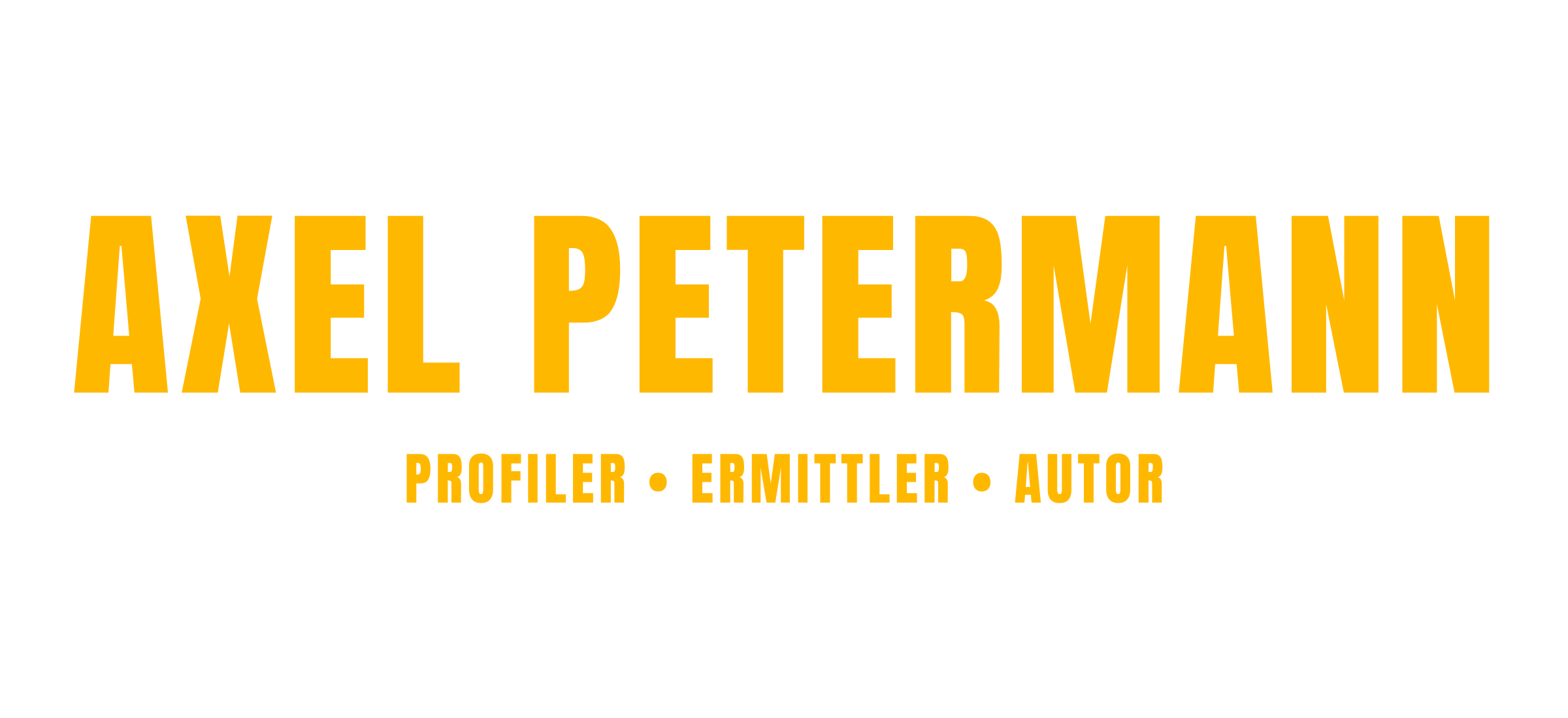 Axel Petermann – Profiler · Ermittler · Autor