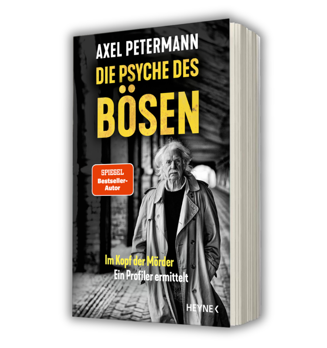 Die Psyche des Bösen - persönliche Widmung von Axel Petermann